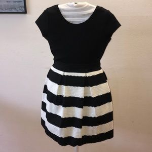 Black and white dress! Blush by US Angles